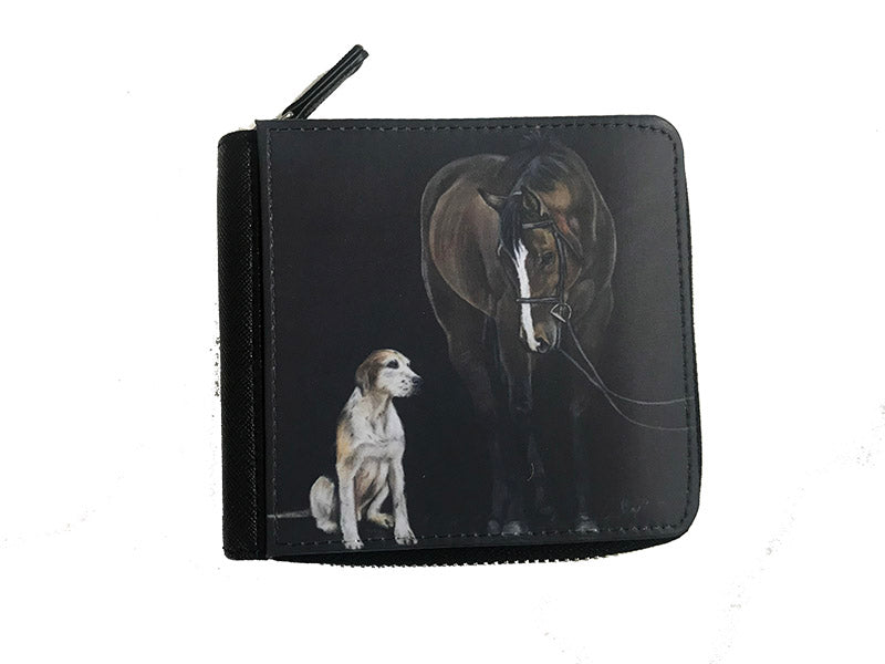 Horse And Hound Small Luxury Purse