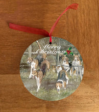 Hounds Hunting Hanging Decoration