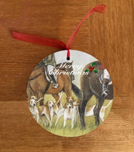 Horse and Hounds Hanging Decoration