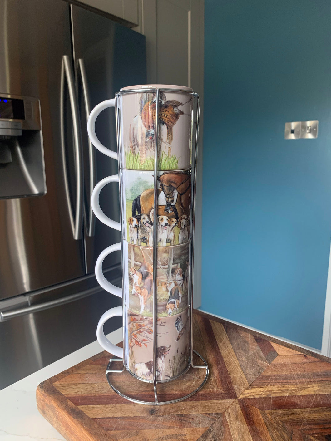 Stacker Mug Set of Four - Hunting Themed