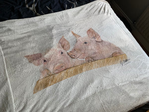 Pigs Super Soft Blanket