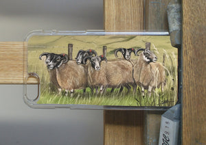 Flock Of Sheep Phone Case