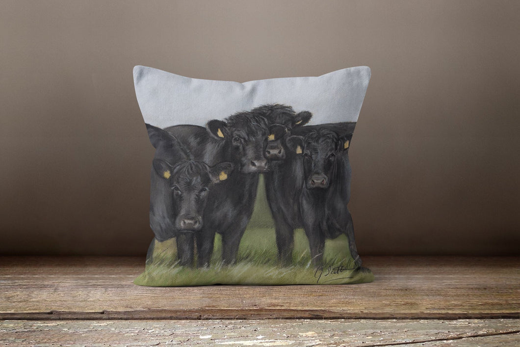 Aberdeen Angus Square Cushion