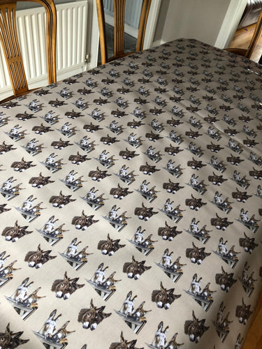 Donkeys Oilcloth ( 1 Metre Length )