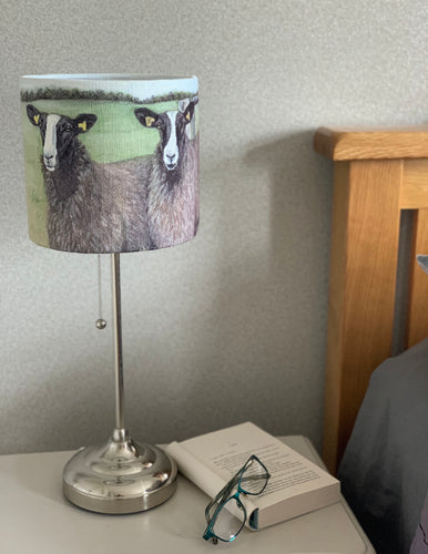 Zwartble Sheep Lampshade