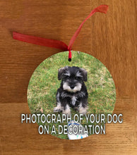 Personalised (Your Photo) Christmas Hanging Decoration