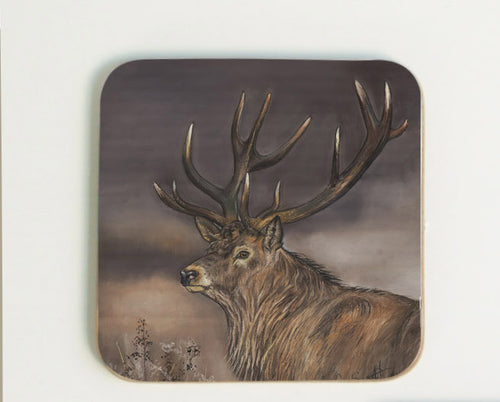New Stag Coaster