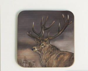New Stag Coaster