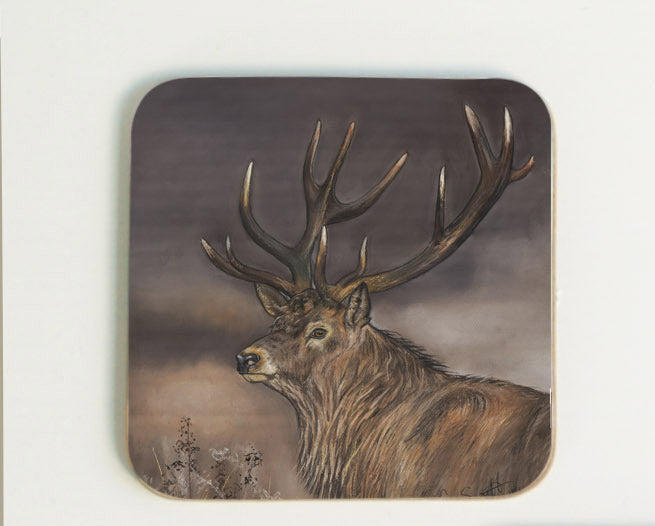 New Stag Coaster
