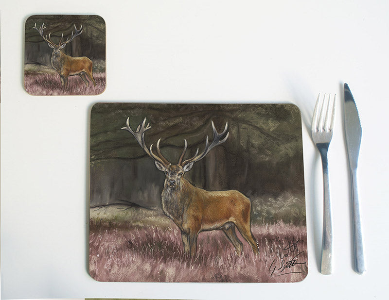 New Stag in Heather Placemat