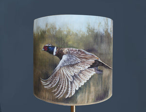 Pheasant Flying Lampshade