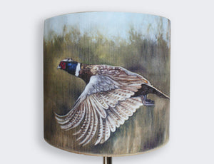 Pheasant Flying Lampshade