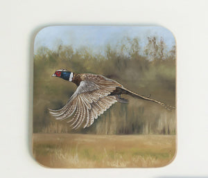 Pheasant Flying Coaster