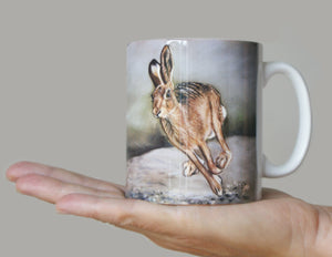 Running Hare Mug