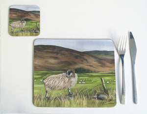 Sheep in Mountains Placemat