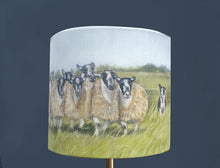 Sheep with Collie Lampshade