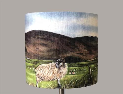Sheep On Mountains Lampshade
