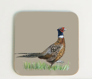 Single Pheasant Coaster