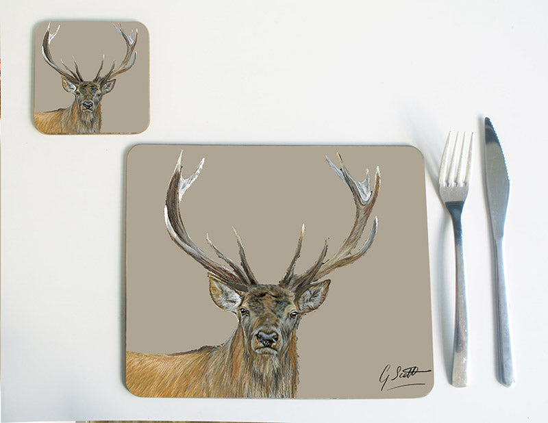 Stags Head Placemat