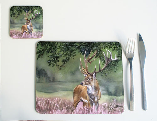 Stag in Heather Placemat