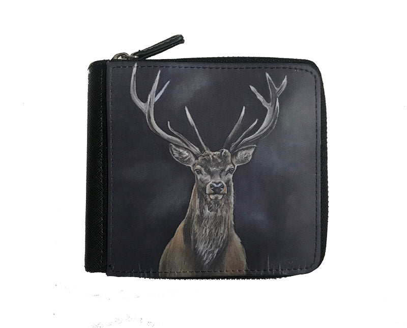 Stags Head Small Luxury Purse