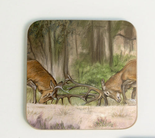 Stags Fighting Coaster