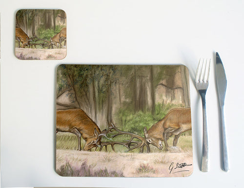 Stags Fighting Placemat
