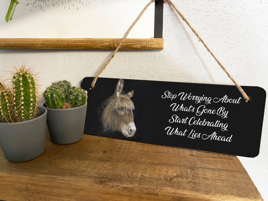 Donkey Head Sign