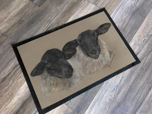 Suffolk Sheep Floor Mat