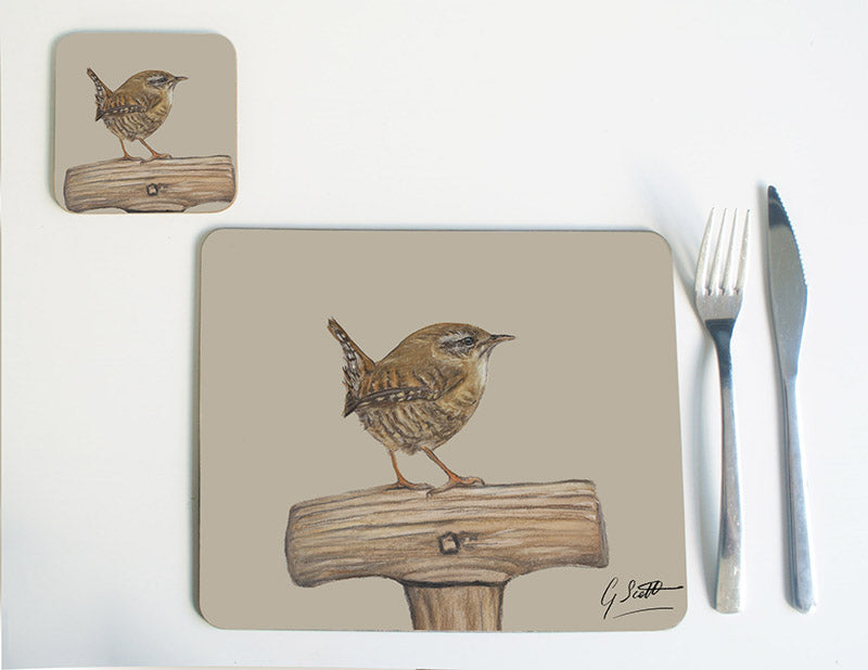 Robin on Spade Placemat