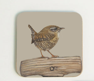 Wren on Spade Coaster